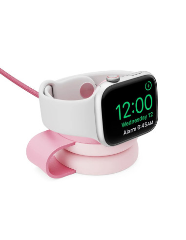 Twelve South Butterfly Se - Ładowarka Bezprzewodowa Qi2 Do Dwóch Urządzeń Kompatybilna Z Magsafe, Kabel Usb-C W Zestawie (Pink)