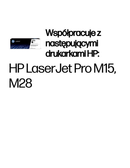 Hp 44A Oryginalny Wkład Z Czarnym Tonerem Laserjet