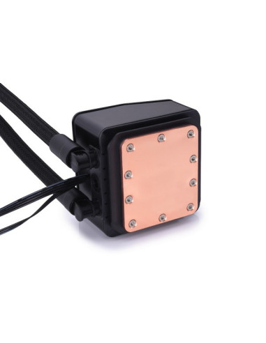 Alphacool T38 Procesor Zestaw Do Chłodzenia Płynami 12 Cm Czarny