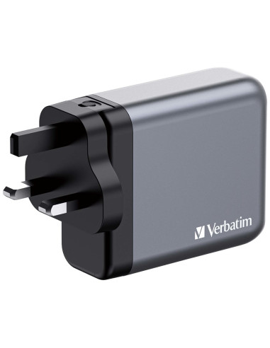 Verbatim Gan Charger 140W, 1X Usb-A, 3X Usb-C