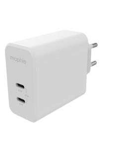 Mophie Gan Charger Dual - Ładowarka Sieciowa Z Podwójnym Wejściem Usb-C 67W (White) 2