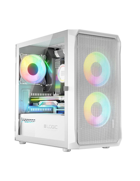 Logic Obudowa Portos Argb Mini Usb 3.0 White