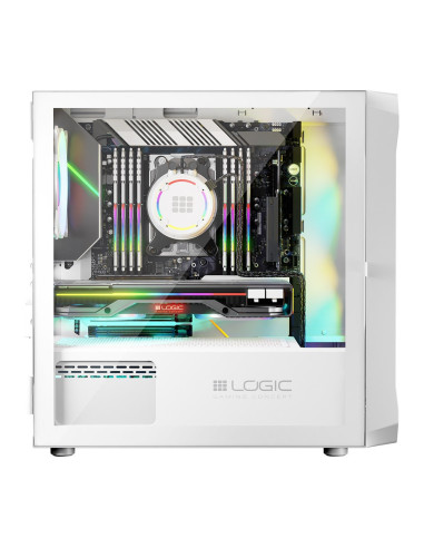 Logic Obudowa Portos Argb Mini Usb 3.0 White
