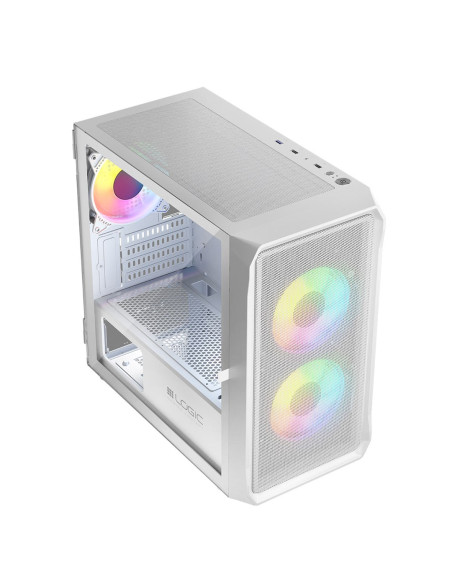 Logic Obudowa Portos Argb Mini Usb 3.0 White