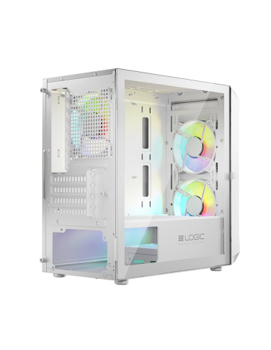 Logic Obudowa Portos Argb Mini Usb 3.0 White