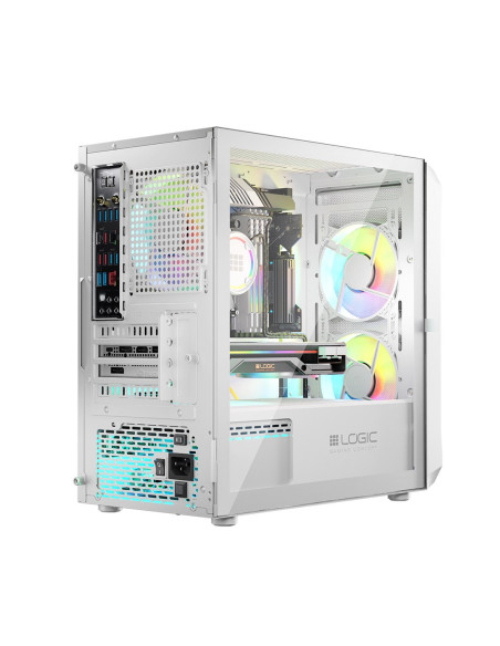 Logic Obudowa Portos Argb Mini Usb 3.0 White
