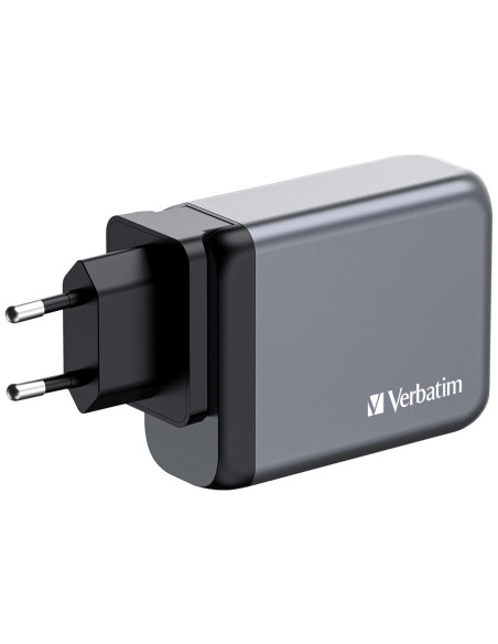 Ładowarka Sieciowa Verbatim Gan Gnc-100 4-Port 100W/Usb A/C (Eu/Uk/Us)