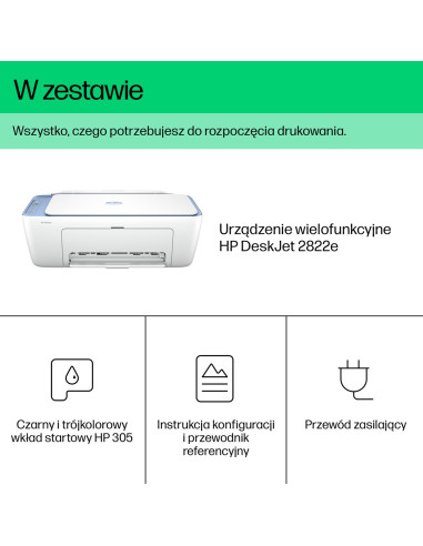 Urządzenie Wielofunkcyjne Hp Deskjet 2822E (588R4B)