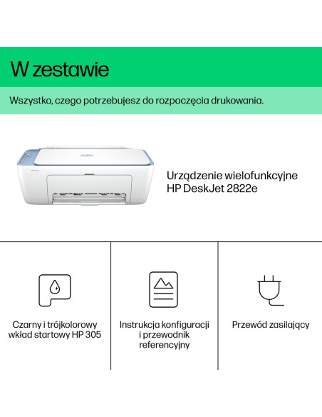 Urządzenie Wielofunkcyjne Hp Deskjet 2822E (588R4B)