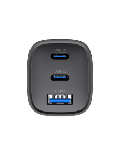 Ładowarka Havit Uc20 Eu Usb-C+Usb-C+Usb-A (Czarny) 2