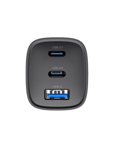 Ładowarka Havit Uc20 Eu Usb-C+Usb-C+Usb-A (Czarny)