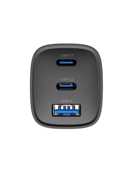 Ładowarka Havit Uc20 Eu Usb-C+Usb-C+Usb-A (Czarny)