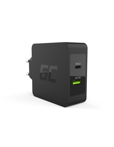Green Cell Ładowarka Sieciowa Usb-C 45W Pd + Usb