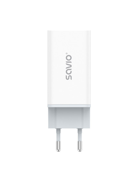 Savio Ładowarka Sieciowa Gan 65W Biała La-07