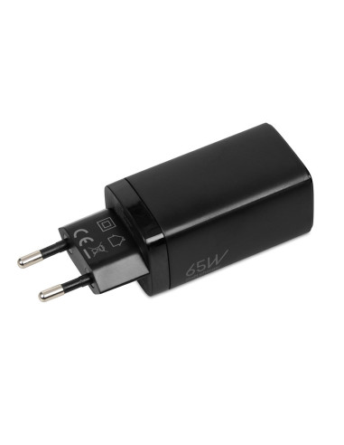 Ładowarka Sieciowa I-Box C-65 Gan Pd65W Kabel, Czarna
