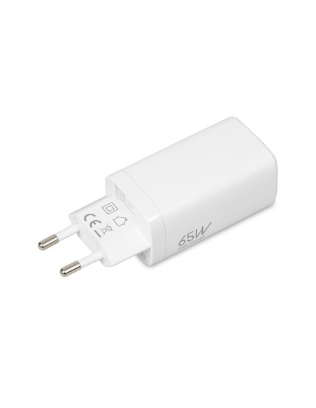 Ładowarka Sieciowa I-Box C-65 Gan Pd65W Kabel, Biała