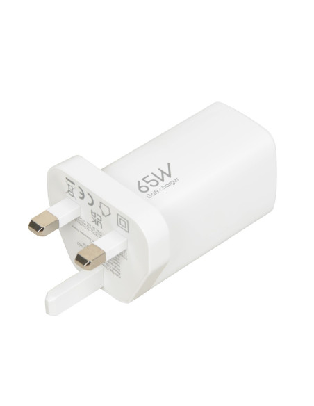 Ładowarka Sieciowa I-Box C-65 Gan Pd65W Kabel, Biała