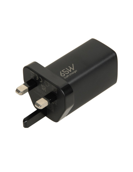 Ładowarka Sieciowa I-Box C-65 Gan Pd65W Kabel, Czarna