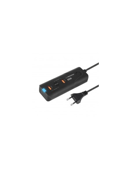 Esperanza Ładowarka 60W 2X Usb-C Pd 30W / 2X Usb-A Qc 3.0 18W Ezc109