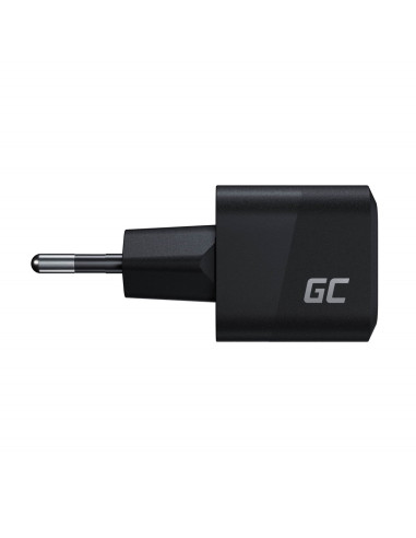 Green Cell Ładowarka Usb-C Gan Gc Powergan 33W Pd 3.0 Qc 3.0 Usb-C Czarna