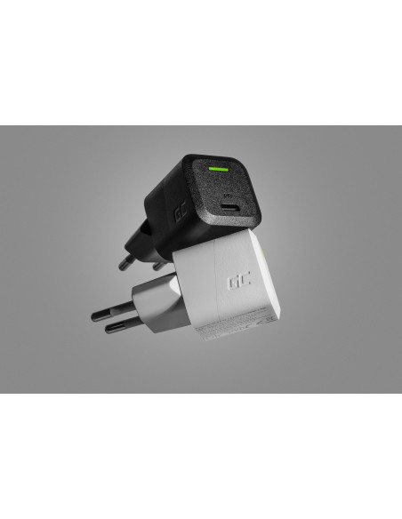Green Cell Ładowarka Usb-C Gan Gc Powergan 33W Pd 3.0 Qc 3.0 Usb-C Czarna