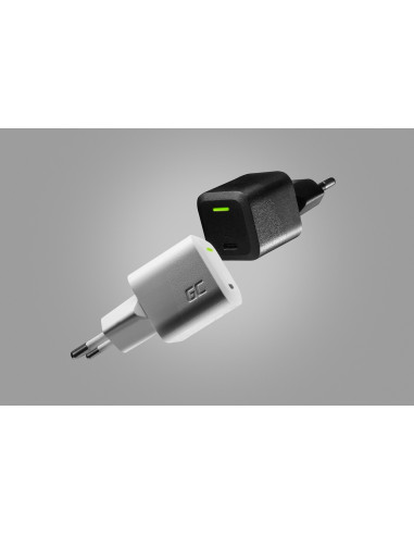 Green Cell Ładowarka Usb-C Gan Gc Powergan 33W Pd 3.0 Qc 3.0 Usb-C Czarna