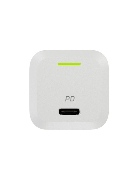 Green Cell Ładowarka Usb-C Gan Gc Powergan 33W Pd 3.0 Qc 3.0 Usb-C Biała