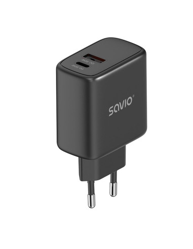 Savio Ładowarka Sieciowa 30W Quick Charge, Power Delivery 3.0 La-06/B
