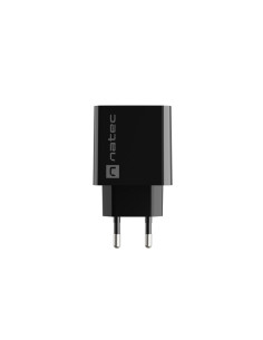 Natec Ładowarka Sieciowa Ribera Usb-A + Usb-C 20W Power Delivery Czarna Nuc-2062 2