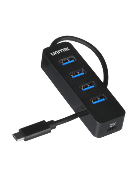 Unitek Hub Usb-C 4Xusb-A 3.1, Aktywny, 10 W, H1117B