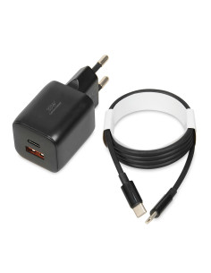 Ibox Ładowarka Uniwersalna C-42 Gan Pd33W Usb A+C Black