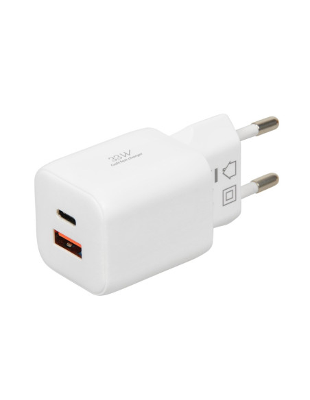 Ibox Ładowarka Uniwersalna C-42 Gan Pd33W Usb A+C White