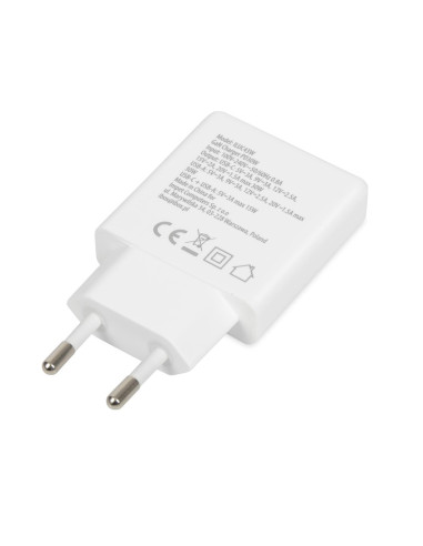 Ibox Ładowarka Uniwersalna C-43 Gan Pd30W Slim Usb A+C White