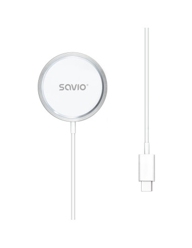 Savio Ładowarka Indukcyjna 15W 1M La-11