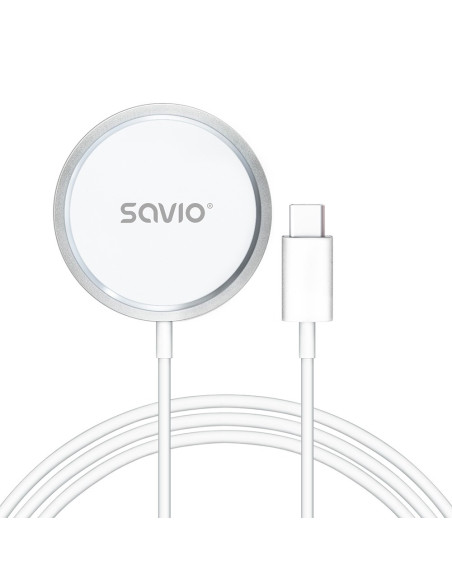 Savio Ładowarka Indukcyjna 15W 1M La-11