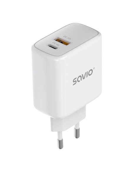 Savio Ładowarka Sieciowa 20W Quick Charge Power Delivery 3.0 La-12