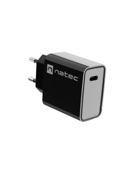 Natec Ładowarka Sieciowa Ribera Usb-C 20W Power Delivery Czarna Nuc-2060