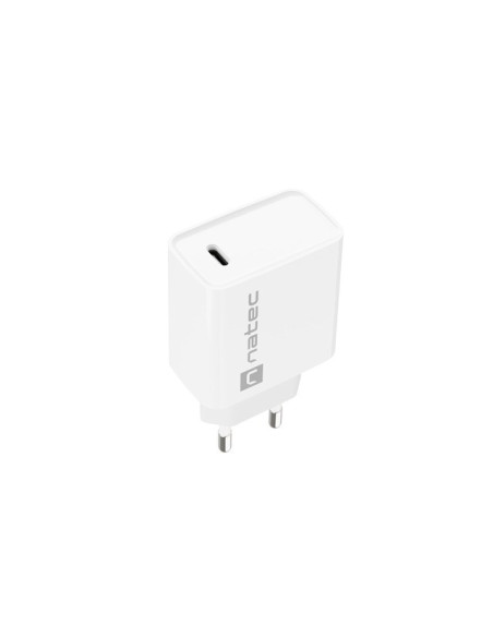 Natec Ładowarka Sieciowa Ribera Usb-C 20W Power Delivery Biała Nuc-2059