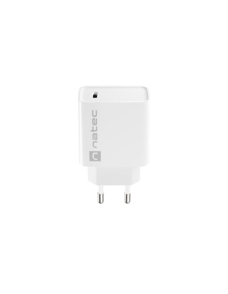 Natec Ładowarka Sieciowa Ribera Usb-C 20W Power Delivery Biała Nuc-2059