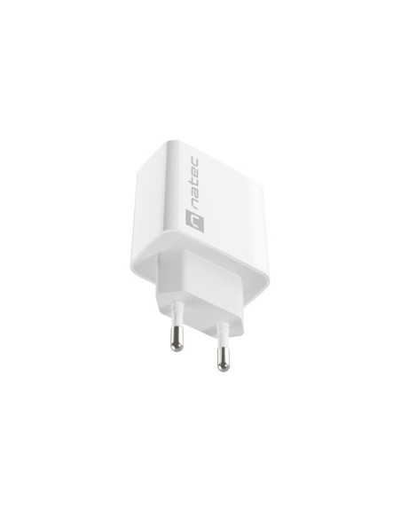 Natec Ładowarka Sieciowa Ribera Usb-A 18W Biała Nuc-2057