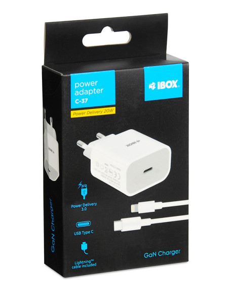 Ładowarka Sieciowa I-Box C-37 Pd20W Usb-C