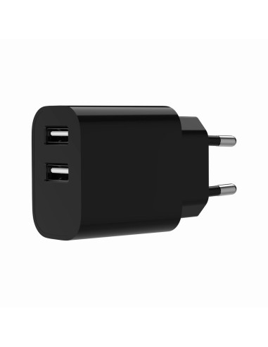Gembird 2-Portowa Ładowarka Sieciowa 2X Usb-A, Czarna