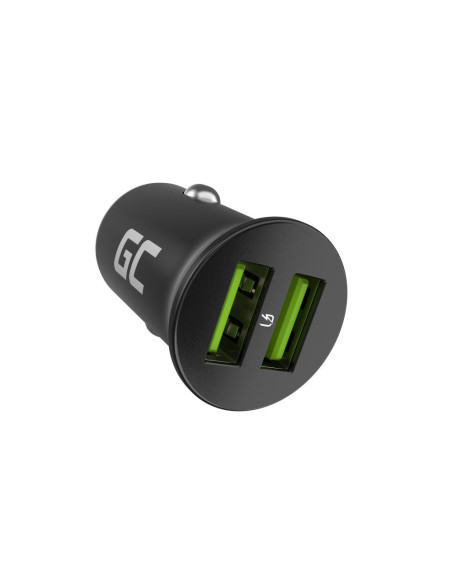 Green Cell Ładowarka Samochodowa Gc Powerride Nano36 36W 6A 2X Usb-A