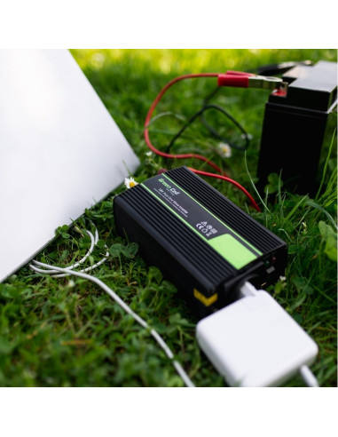 Green Cell Przetwornica Inv15 12V-230V 3000W/6000W Czysta Sinusoida
