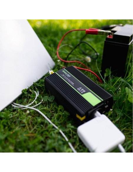 Green Cell Przetwornica Inv15 12V-230V 3000W/6000W Czysta Sinusoida