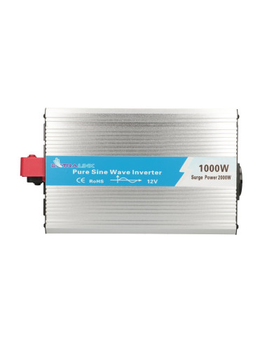 Extralink Opip-1000W | Przetwornica Napięcia | 12V - 230W, 1000W, Czysty Sinus
