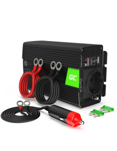 Green Cell Przetwornica Inv02De 24V-230V 300W/600W Modyfikowana Sinusoida