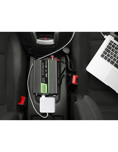 Green Cell Przetwornica Inv06 12V-230V 150W/300W
