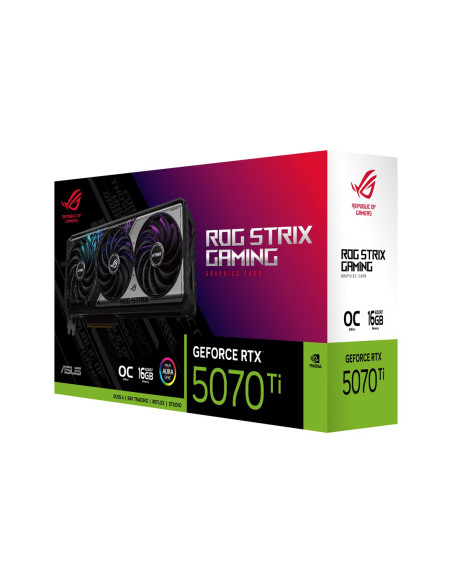 Asus Rog -Strix-Rtx5070Ti-O16G-Gaming Nvidia Geforce Rtx 5070 Ti 16 Gb Gddr7