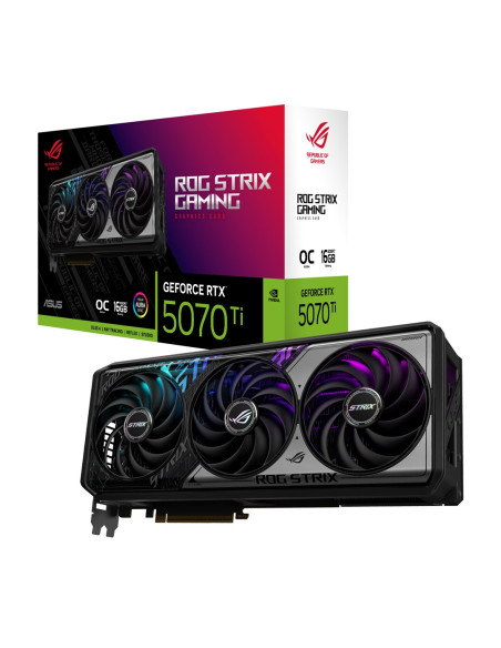 Asus Rog -Strix-Rtx5070Ti-O16G-Gaming Nvidia Geforce Rtx 5070 Ti 16 Gb Gddr7